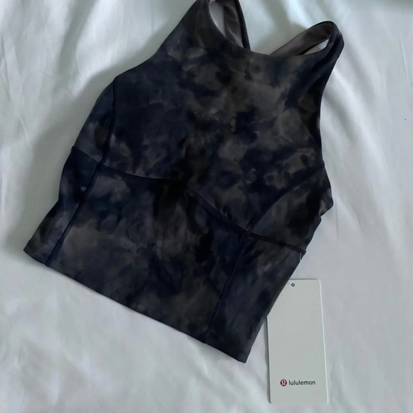 🆕🖤 Lululemon Key to Balance Tank - Diamond Dye Lunar Rock True Navy - Picture 1 of 12